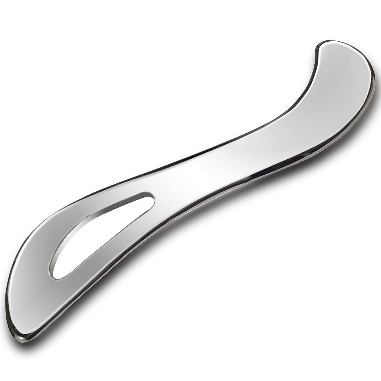BYYDDIY Stainless Steel Gua Sha Muscle Scraper Tool,Scar Tissue Tool,Physical Therapy Tools,Muscle Scraping Tool,Guasha Massage Scraper,IASTM Tools,Skin Scraping Tool,Soft Tissue Massage Tool